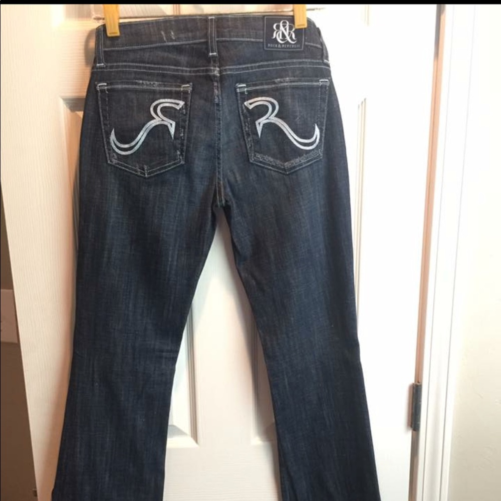 Distressed jeans by ROCK & REPUBLIC